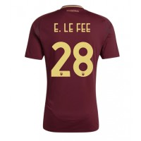 Camiseta AS Roma Enzo Le Fee #28 Primera Equipación 2024-25 manga corta